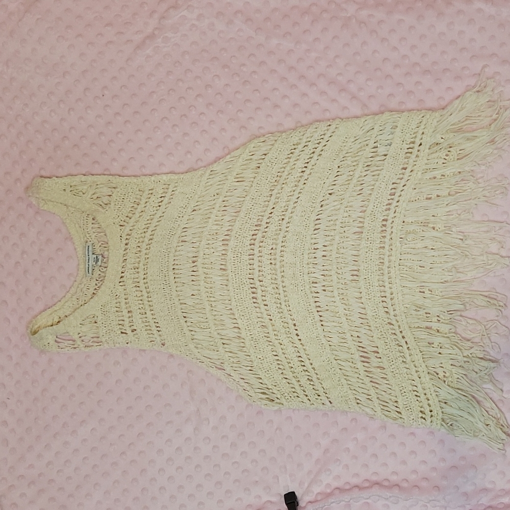 American Eagle, Medium, cream top, NWOT